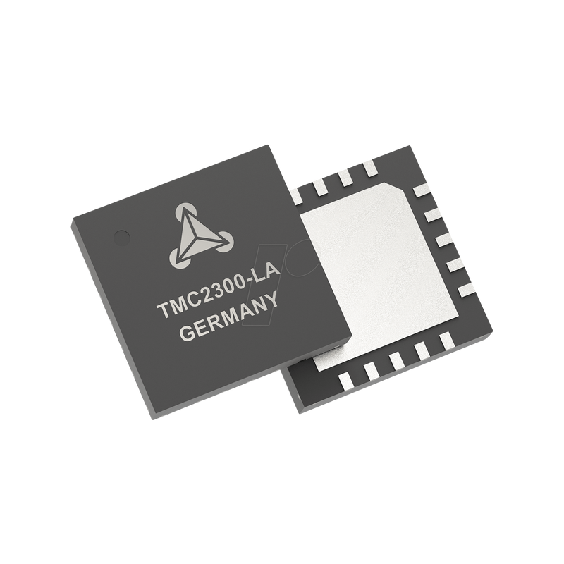 TMC2300 Stepper motor driver for battery operation, 1.2A