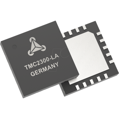 TMC2300 Stepper motor driver for battery operation, 1.2A