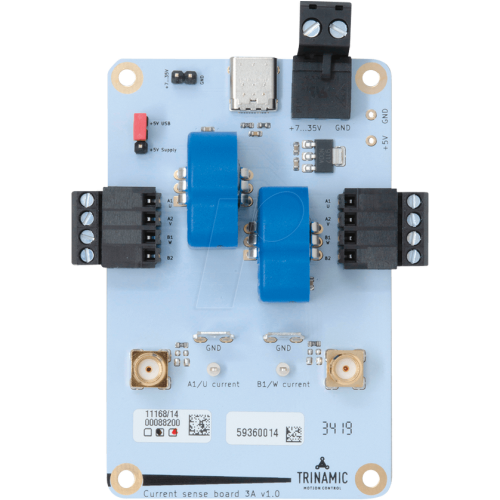 Board for phase current measurement, 3A, 7...35V